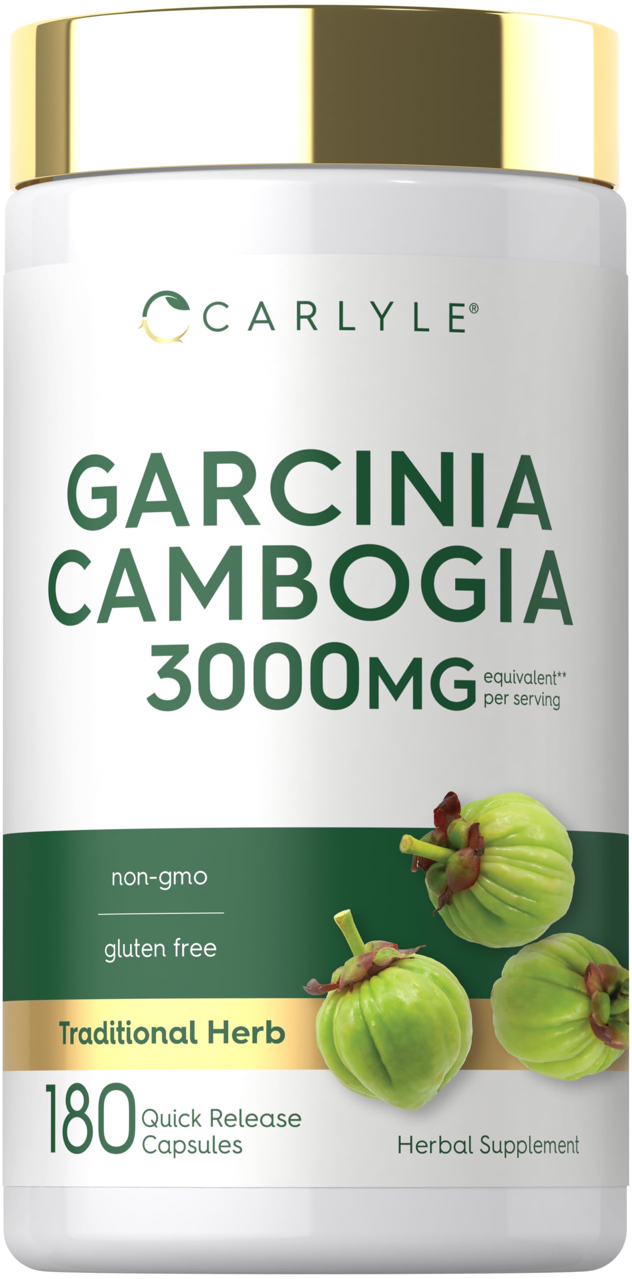 Amazon.com: Carlyle Garcinia Cambogia Extract | 180 Capsules | Non